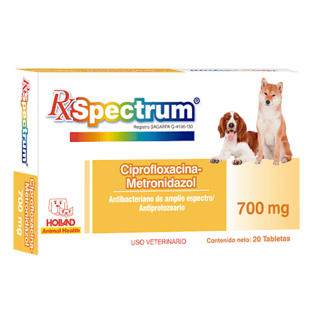 Spectrum Ciprofloxacina Metronidazol 700 mg - Holland Spectrum Ciprofloxacina Metronidazol 700 mg - Holland